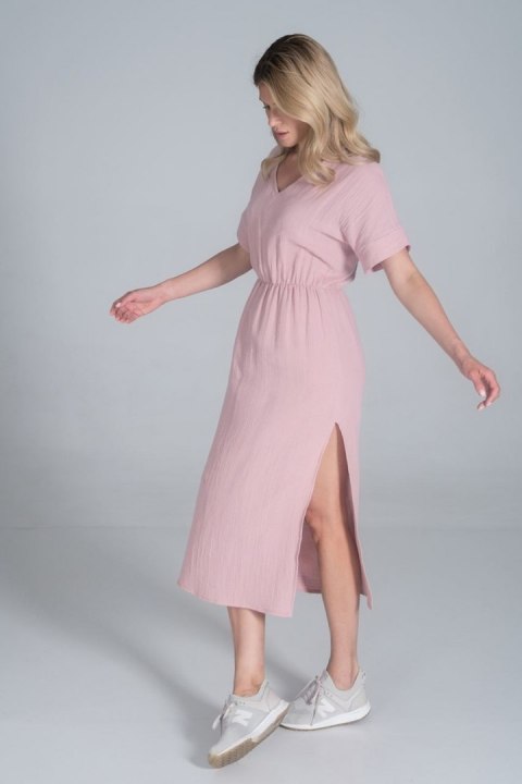 Sukienka Model M836 Pink - Figl Sukienka Model M836 Pink - Figl