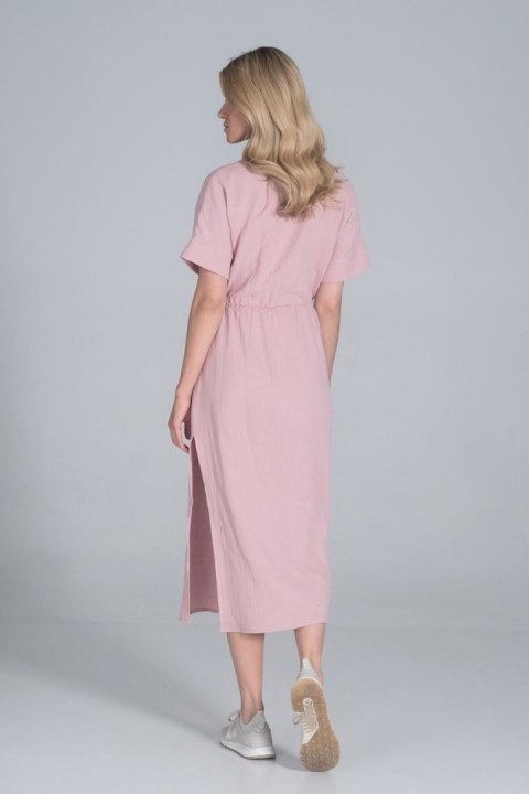 Sukienka Model M836 Pink - Figl Sukienka Model M836 Pink - Figl