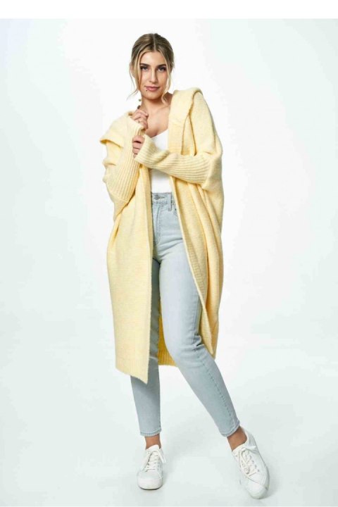 Sweter Kardigan Model M901 Yellow - Figl Sweter Kardigan Model M901 Yellow - Figl
