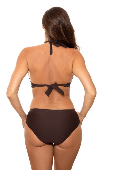 Jednoczęściowy strój kąpielowy Kostium kąpielowy Model Anina M-680 Brown - Marko Jednoczęściowy strój kąpielowy Kostium kąpielowy Model Anina M-680 Brown - Marko