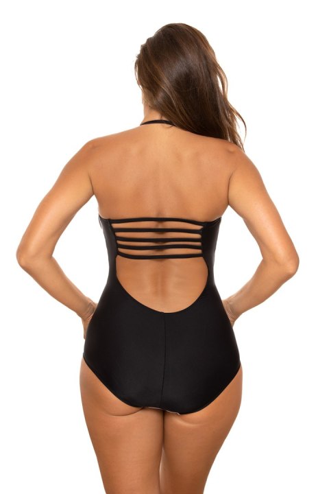 Jednoczęściowy strój kąpielowy Kostium kąpielowy Model Sansza M-655 Milk/Black - Marko Jednoczęściowy strój kąpielowy Kostium kąpielowy Model Sansza M-655 Milk/Black - Marko