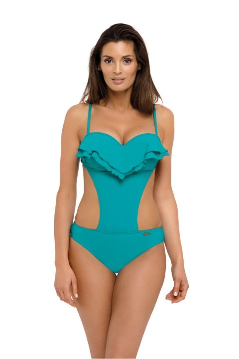 Jednoczęściowy strój kąpielowy Kostium kąpielowy Model Belinda Curacao M-548 Morski - Marko Jednoczęściowy strój kąpielowy Kostium kąpielowy Model Belinda Curacao M-548 Morski - Marko