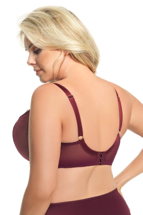 Biustonosz Soft Model Paradise K496 Bordo - Gorsenia Lingerie Biustonosz Soft Model Paradise K496 Bordo - Gorsenia Lingerie
