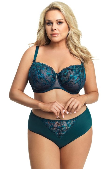 Biustonosz Soft Model Rimini K633 Green - Gorsenia Lingerie Biustonosz Soft Model Rimini K633 Green - Gorsenia Lingerie