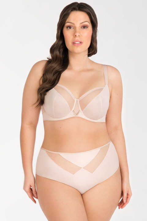 Biustonosz Soft Model Vicky K564 Beige - Gorsenia Lingerie Biustonosz Soft Model Vicky K564 Beige - Gorsenia Lingerie