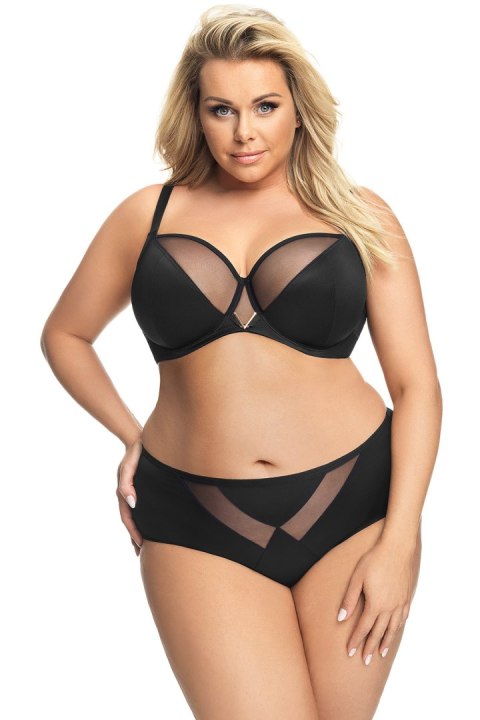 Biustonosz Soft Model Vicky K564 Black - Gorsenia Lingerie Biustonosz Soft Model Vicky K564 Black - Gorsenia Lingerie