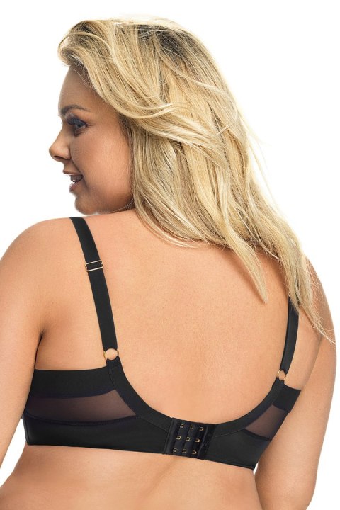 Biustonosz Soft Model Vicky K564 Black - Gorsenia Lingerie Biustonosz Soft Model Vicky K564 Black - Gorsenia Lingerie
