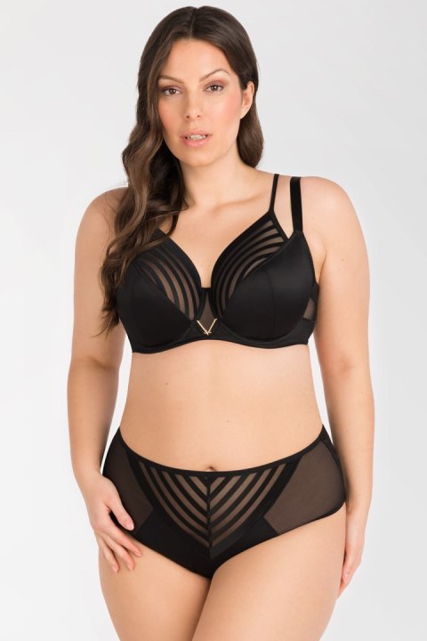 Biustonosz Soft Model Yoko K810 Black - Gorsenia Lingerie Biustonosz Soft Model Yoko K810 Black - Gorsenia Lingerie