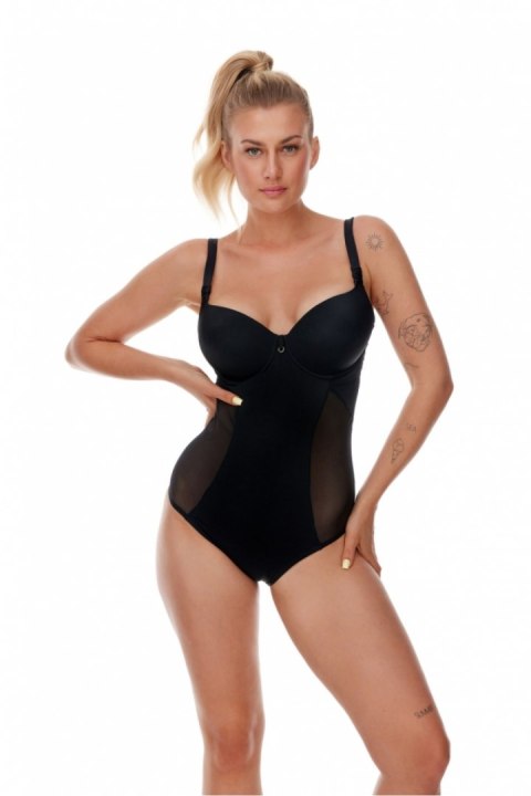 Jednoczęściowy strój kąpielowy Kostium Jednoczęściowy Kopa Model Devon Black - Lupo Line Jednoczęściowy strój kąpielowy Kostium Jednoczęściowy Kopa Model Devon Black - Lupo Line
