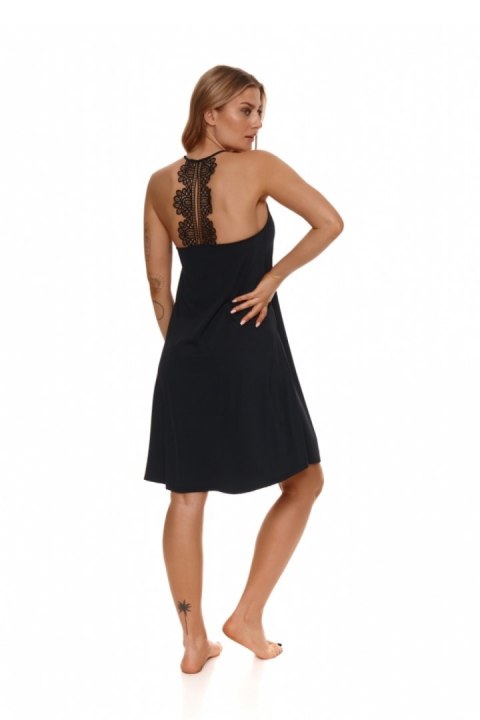 Koszulka nocna Koszula Nocna Model 508 Black - Lupo Line Koszulka nocna Koszula Nocna Model 508 Black - Lupo Line