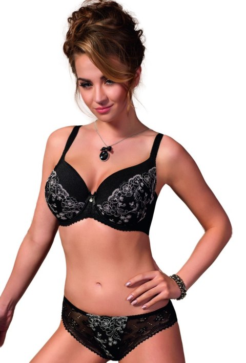 Biustonosz push up Biustonosz Usztywniany Model VB-242 Black - Vena Biustonosz push up Biustonosz Usztywniany Model VB-242 Black - Vena