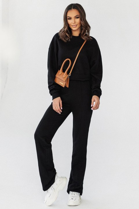 Bluza Damska Model Lamia D29 Black - IVON Bluza Damska Model Lamia D29 Black - IVON