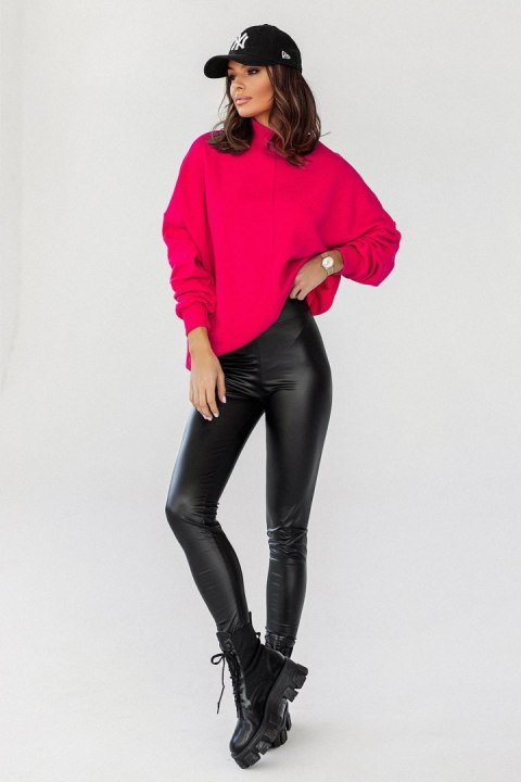 Bluza Damska Model Simple D27 Pink - IVON Bluza Damska Model Simple D27 Pink - IVON