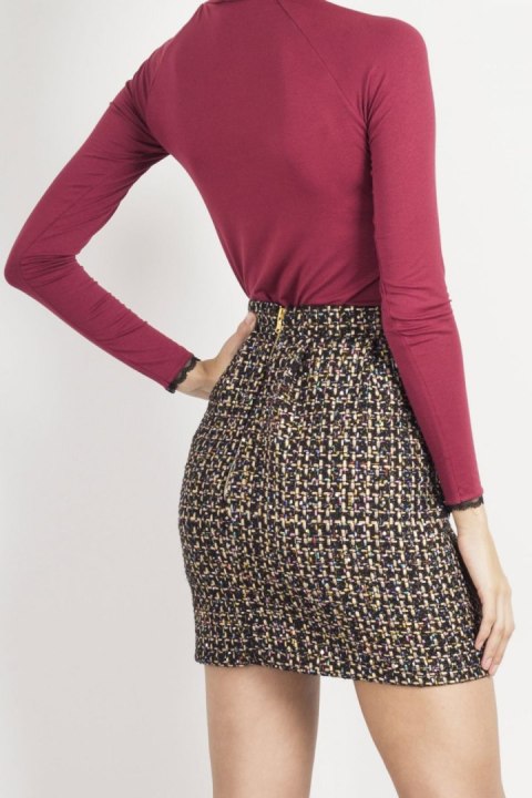 Spódnica Model Anabelle Multicolor - IVON Spódnica Model Anabelle Multicolor - IVON