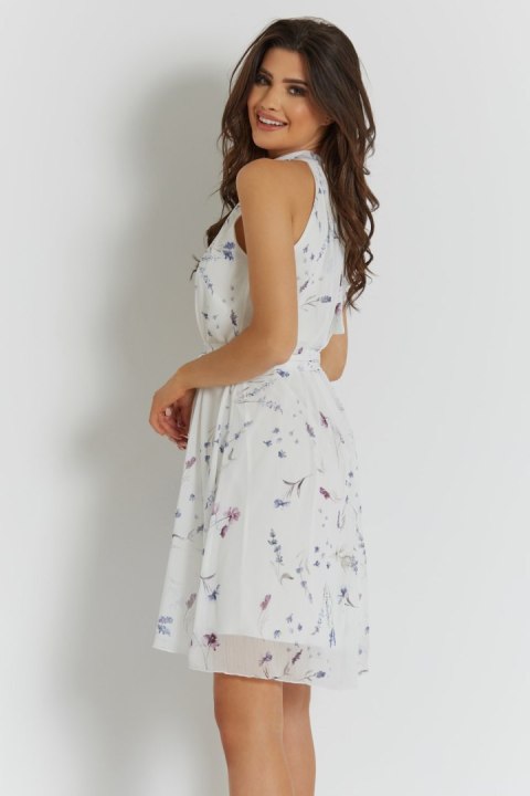 Sukienka Model 281 Liv Wihte - IVON Sukienka Model 281 Liv Wihte - IVON