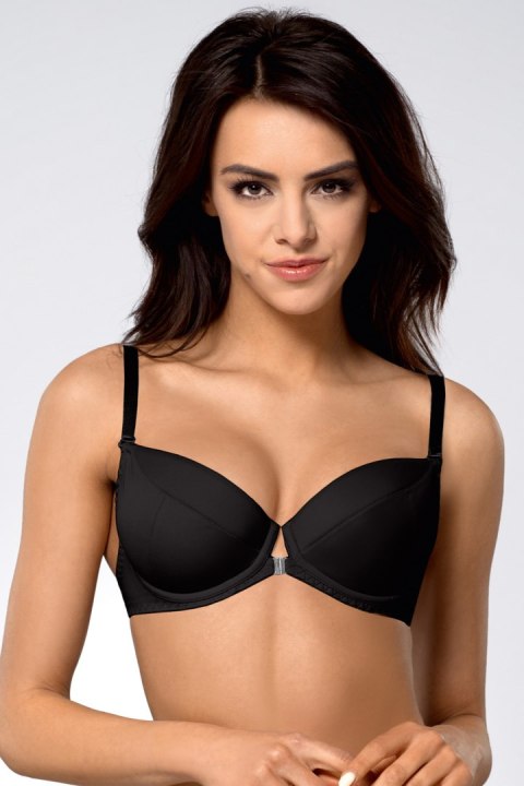 Biustonosz push up Biustonosz Push-up Model 146/69 Black - Ava Biustonosz push up Biustonosz Push-up Model 146/69 Black - Ava