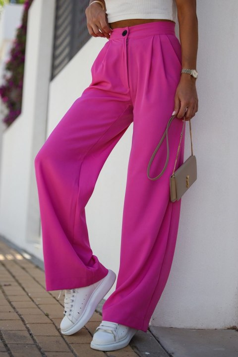Spodnie Damskie Model Bahari 369 Pink - IVON Spodnie Damskie Model Bahari 369 Pink - IVON