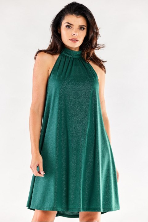 Sukienka Model A556 Bottle Green - awama Sukienka Model A556 Bottle Green - awama