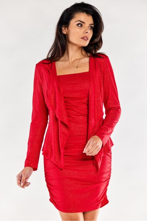 Żakiet Model A559 Red - awama Żakiet Model A559 Red - awama