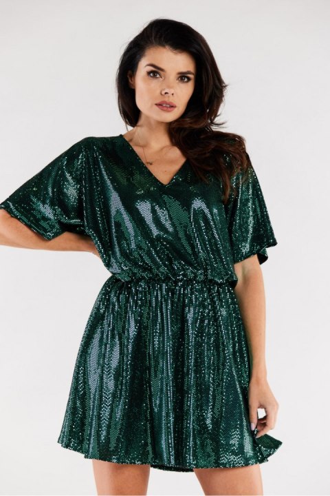 Sukienka Model A561 Green Dots - awama Sukienka Model A561 Green Dots - awama