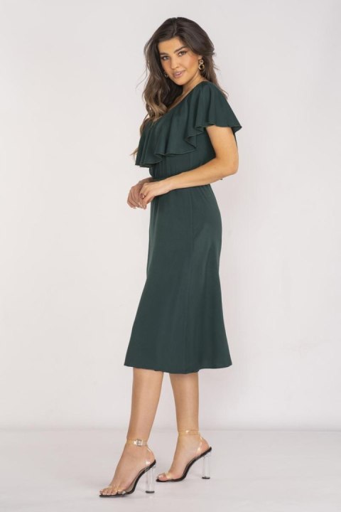 Sukienka Model A659 Bottle Green - awama Sukienka Model A659 Bottle Green - awama