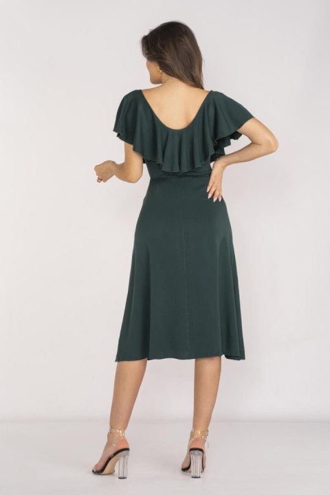 Sukienka Model A659 Bottle Green - awama Sukienka Model A659 Bottle Green - awama