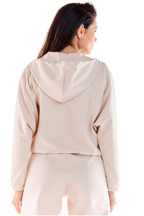 Bluza Damska Model A590 Beige - awama Bluza Damska Model A590 Beige - awama