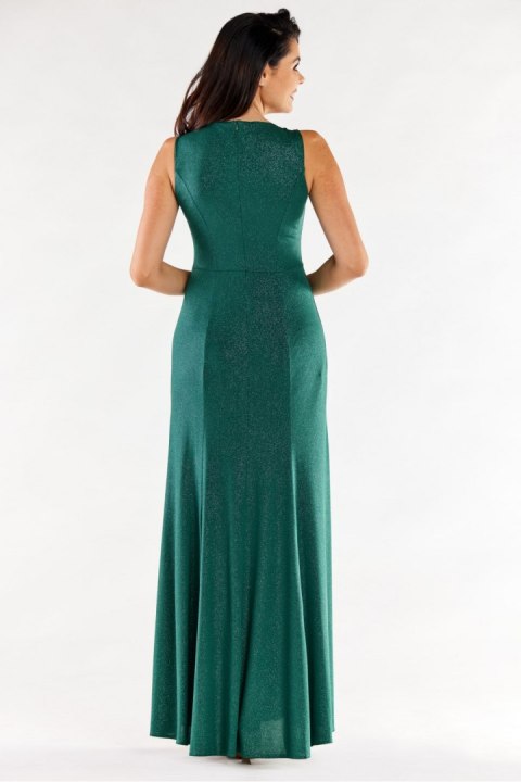 Sukienka Model A549 Bottle Green - awama Sukienka Model A549 Bottle Green - awama