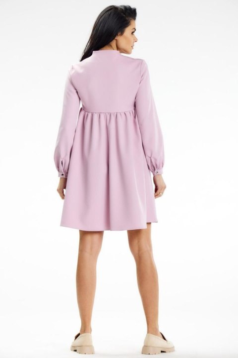 Sukienka Model A636 Dirty Pink - awama Sukienka Model A636 Dirty Pink - awama