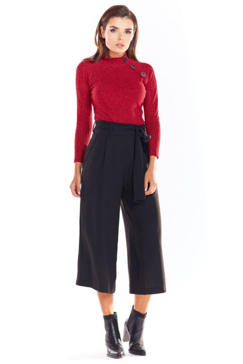 Sweter Damski Model A315 Bordo - awama Sweter Damski Model A315 Bordo - awama