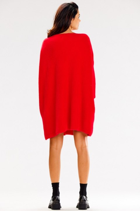 Sweter Damski Model A618 Red - awama Sweter Damski Model A618 Red - awama