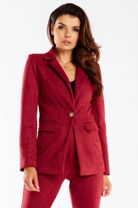 Żakiet Model A460 Bordo - awama Żakiet Model A460 Bordo - awama