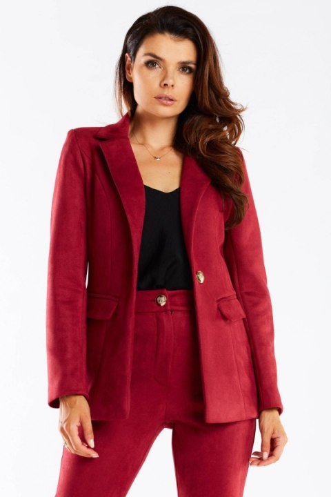 Żakiet Model A460 Bordo - awama Żakiet Model A460 Bordo - awama