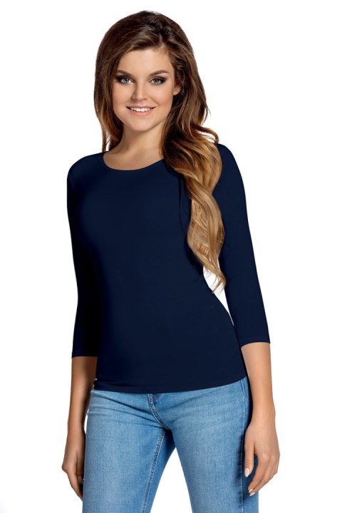 Bluzka Model Manati 3/4 Navy - Babell Bluzka Model Manati 3/4 Navy - Babell