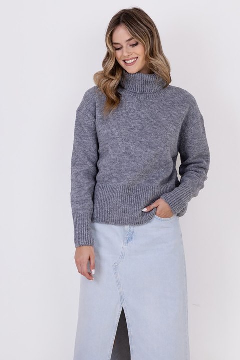 Golf Damski Model SWE291 Grey - MKM Golf Damski Model SWE291 Grey - MKM