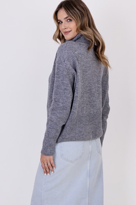 Golf Damski Model SWE291 Grey - MKM Golf Damski Model SWE291 Grey - MKM