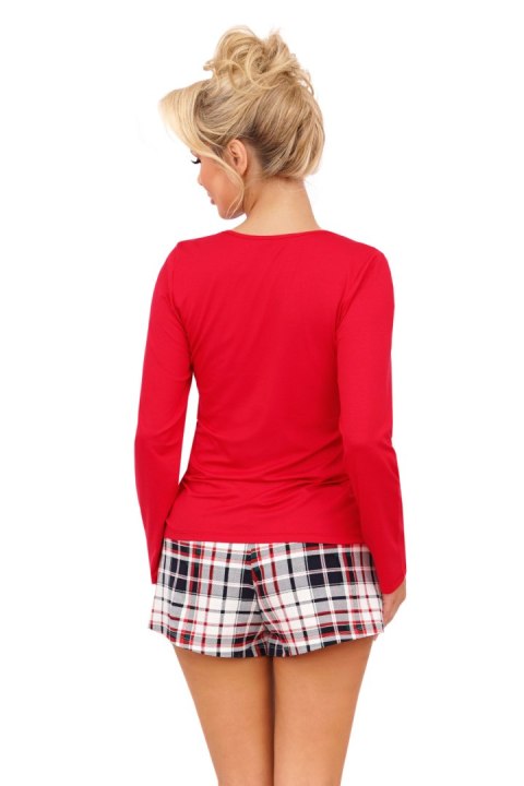 Piżama Damska Model Ho Ho II Red - Donna Piżama Damska Model Ho Ho II Red - Donna