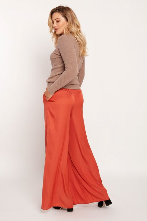 Sweter Damski Model SWE243 Mocca - MKM Sweter Damski Model SWE243 Mocca - MKM