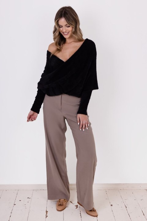 Sweter Damski Model SWE277 Black - MKM Sweter Damski Model SWE277 Black - MKM