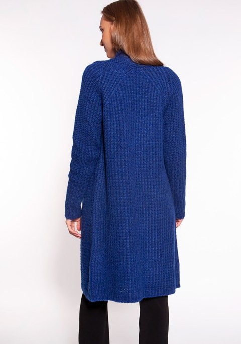 Sweter Kardigan Model PA015 Cobalt - MKM Sweter Kardigan Model PA015 Cobalt - MKM