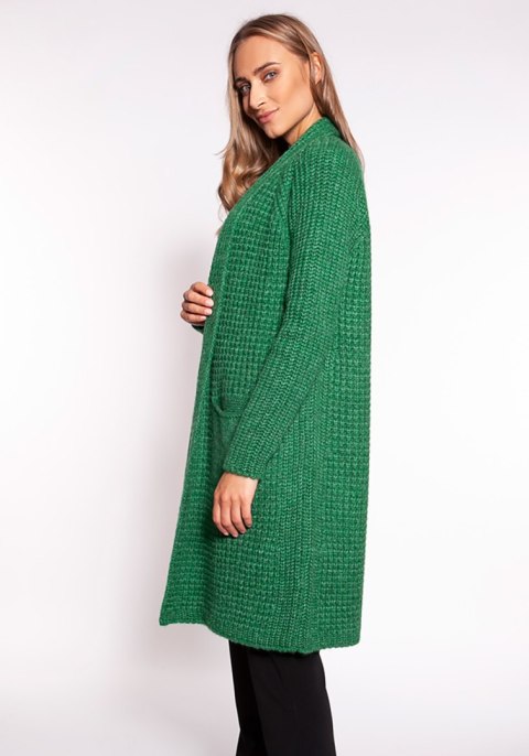 Sweter Kardigan Model PA015 Green - MKM Sweter Kardigan Model PA015 Green - MKM