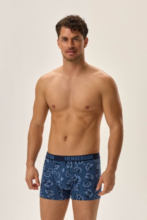 Komplet Bokserki Model Jarl 41930-MLC Jeans/Navy - Henderson Komplet Bokserki Model Jarl 41930-MLC Jeans/Navy - Henderson