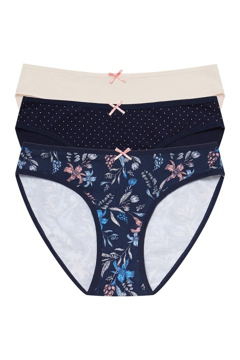 Komplet Figi Model Mimi 36508 K047 3pack Navy - Henderson Komplet Figi Model Mimi 36508 K047 3pack Navy - Henderson