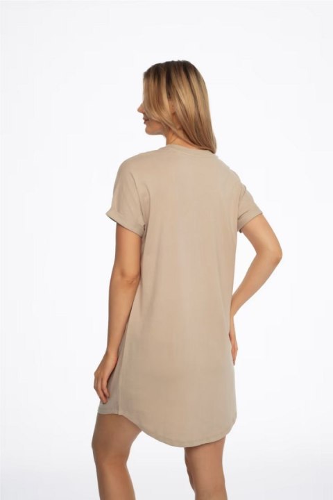 Koszulka nocna Koszula Nocna Model Apparel 41312-88X Beige - Henderson Koszulka nocna Koszula Nocna Model Apparel 41312-88X Beige - Henderson