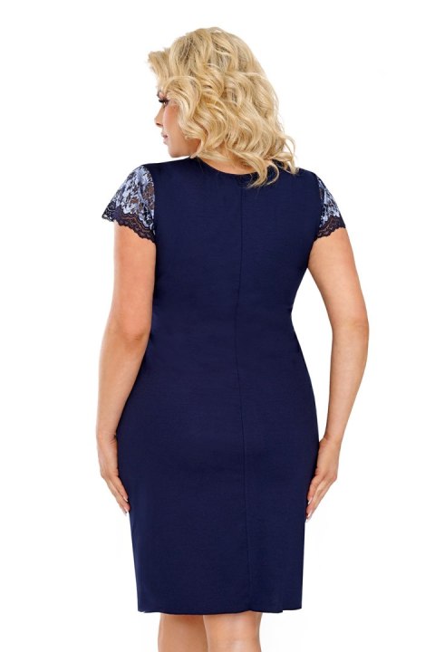 Koszulka nocna Koszulka Model Deborah Plus Dark Blue - Donna Koszulka nocna Koszulka Model Deborah Plus Dark Blue - Donna