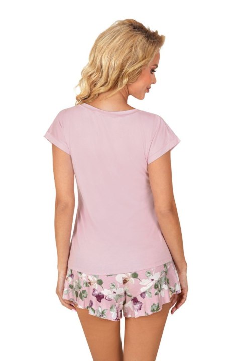 Piżama Damska Model Nicola 1/2 Powder Pink - Donna Piżama Damska Model Nicola 1/2 Powder Pink - Donna