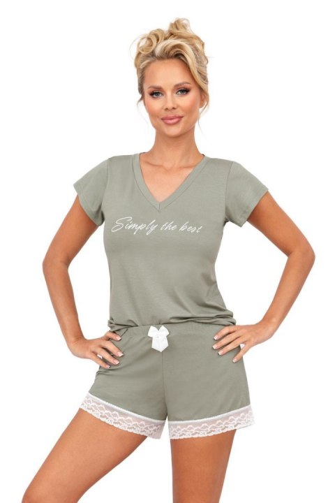 Piżama Damska Model Simply 1/2 Olive - Donna Piżama Damska Model Simply 1/2 Olive - Donna