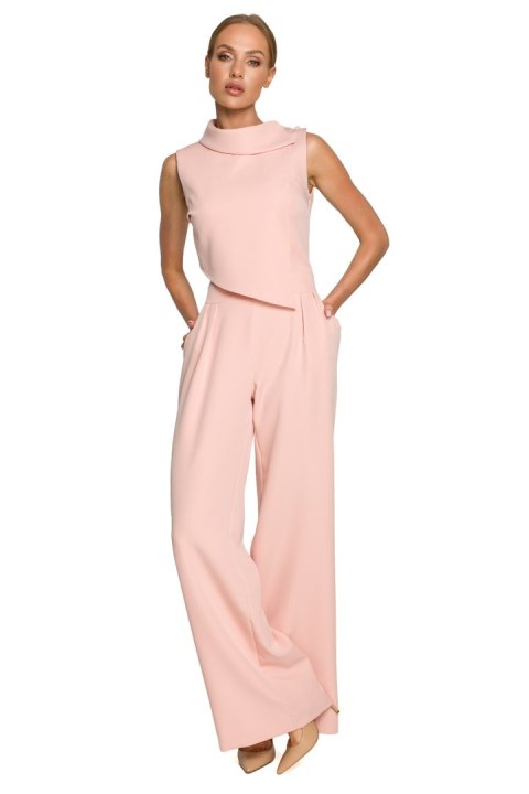 Kombinezon Model MOE702 Powder Pink - Moe Kombinezon Model MOE702 Powder Pink - Moe