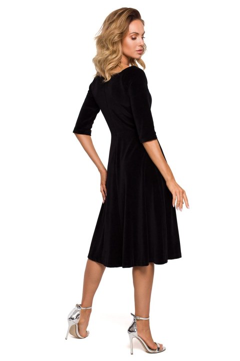 Sukienka Model MOE645 Black - Moe Sukienka Model MOE645 Black - Moe
