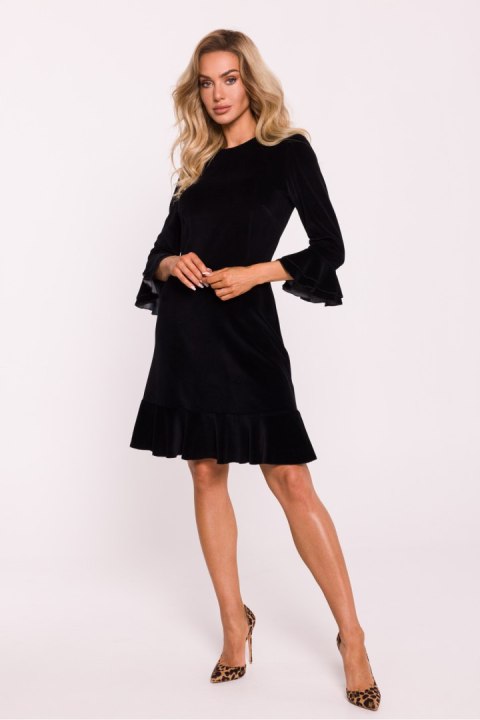 Sukienka Model MOE825 Black - Moe Sukienka Model MOE825 Black - Moe